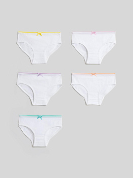 20234120024 Трусы детские для девочек в наборе из 5 шт. Lorri цвет в ассортименте
