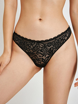 31204120728 Трусы стринг жен Vikka черный