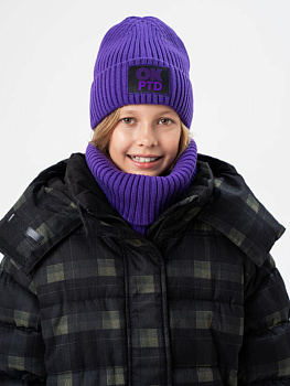 32521392 Комплект для девочки: шапка, снуд