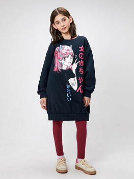 20230200003 Платье детское для девочек Sketch темно-синий