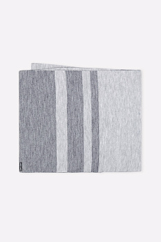 ЕВ 15002_ш_тем.серый меланж, св.серый меланж Шарф