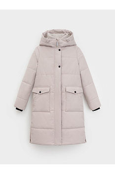 ВК 38128_2 УЗГ_серебристо-серый Пальто