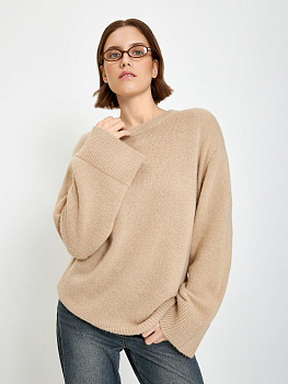 10200310407 Джемпер жен. Pera бежевый