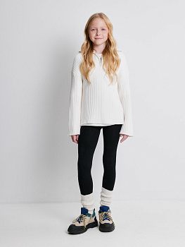 20234450007 Брюки детские для девочек (лосины) Boni черный