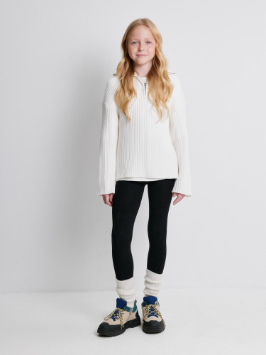 20234450007 Брюки детские для девочек (лосины) Boni черный