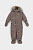 ВК 60116_н_8 ГР_коричневый, зимние домики Комбинезон