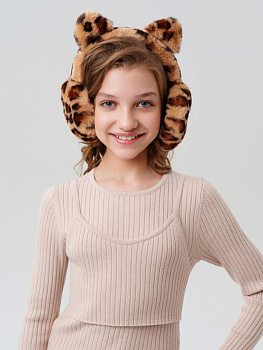 32521805 Меховые наушники для девочки