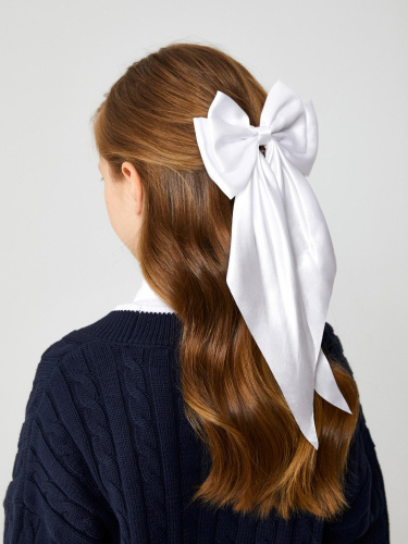 20206320551 Заколка для волос детская Muriel белый