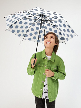 20106510002 Зонт детский Futsy черно-белый