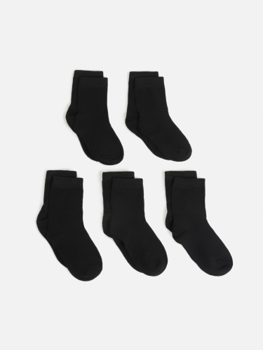 32314420003 Носки детские в наборе из 5 пар Moon черный