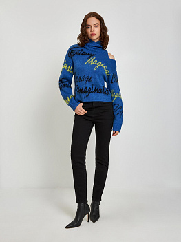 10200440060 Брюки джинсовые жен. Chirakhan черный