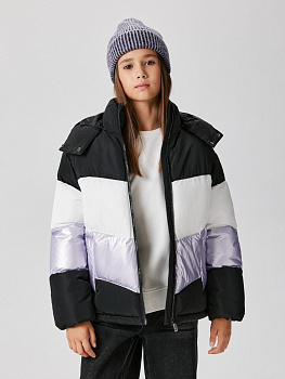 20230650010 Куртка детская для девочек Farer черный