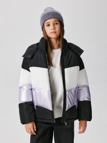 20230650010 Куртка детская для девочек Farer черный