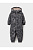 ВК 60085_н_75 Ал_темно-серый, рисунки животных Комбинезон