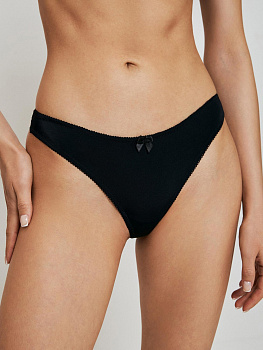 00000109401 Трусы стринг жен Vega черный