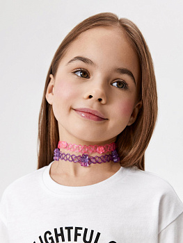 20206260058 Набор из 3 шт. бусы дет. Quasa разноцветный