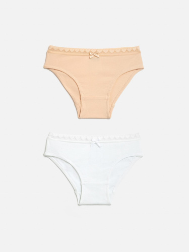 20214120079 Трусы детские для девочек в наборе из 2шт Azura цвет в ассортименте