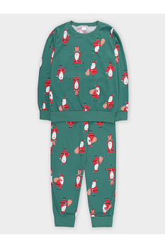 К 1663-1_темно-зеленый 5420 Н151 Пижама