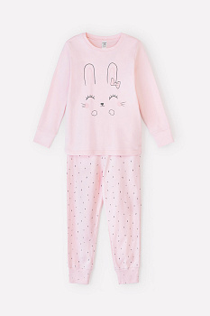 К 1541_24_бежево-розовый, штрихи Пижама