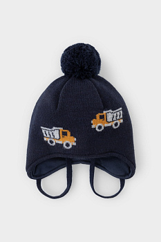 КВ 20309_24ш_темно-синий Шапка