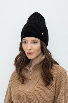 ЕВ 20003_24ш_черный Шапка