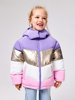 20230650010 Куртка детская для девочек Farer разноцветный
