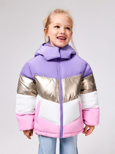 20230650010 Куртка детская для девочек Farer разноцветный