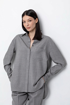 ЕТ 30005_серо-голубой меланж Жакет