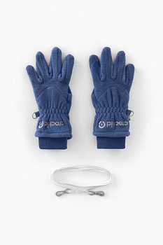ФЛ 10001_25_54 ГР_темно-синий Перчатки