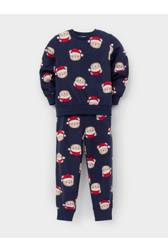 К 1663-1_синий 1410 Н148.1 Пижама