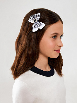 20206320547 Набор из 2 заколок для волос дет. Aretha черно-белый