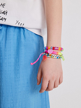 20206200207 Набор из 5 браслетов дет. Zallen разноцветный