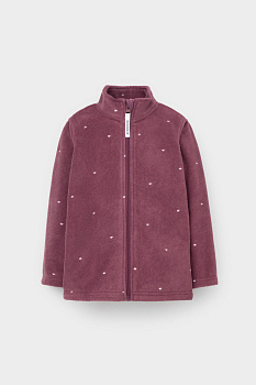 ФЛ 34025_н_40 ГР_амарант, сердечки Куртка