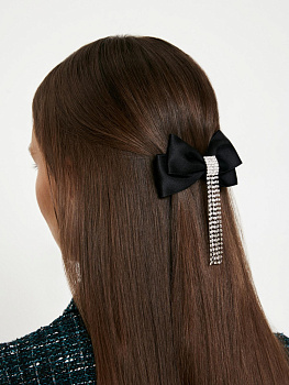 10206320228 Заколка для волос жен. Spark черный