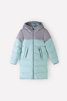 ВК 34061_2 УЗГ_пыльно-зеленый Пальто