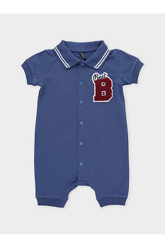 КР 6563_синий 1179 к726 Полукомбинезон