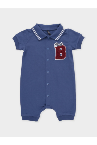 КР 6563_синий 1179 к726 Полукомбинезон