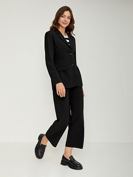 10200130326 Жакет жен. Mengaon черный