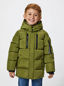 20120610002 Пальто детское для мальчиков Rabban хаки