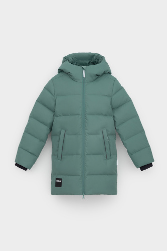 ВК 34070_5 УЗГ ( 98-122)_зеленый Пальто