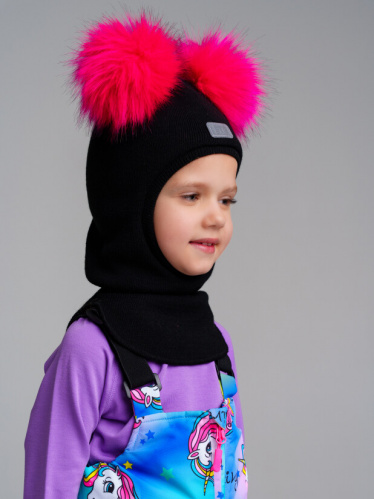 32322214 Шапка-шлем для девочки