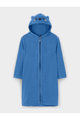 К 5801_яркий кобальт(мишка) Халат