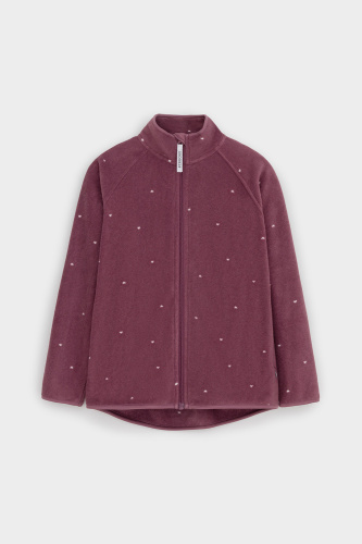 ФЛ 34011_н_55 ГР_амарант, сердечки Куртка
