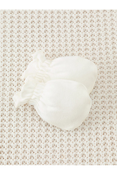 К 8506_молочный 0602 Рукавички