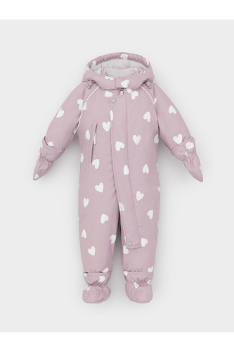 ВК 60032_н_60 Ал_кофейный, красивые сердца Комбинезон