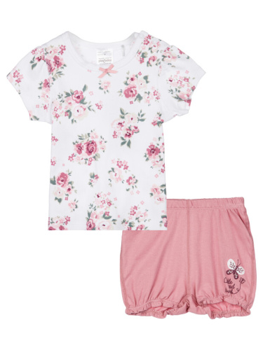 12429155 Комплект для девочки: футболка, шорты