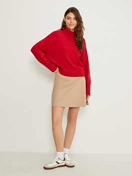 10200320116 Свитер жен. Sirene красный