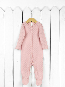 К354/1-Р Комбинезон  (ажурная рибана/розовый)