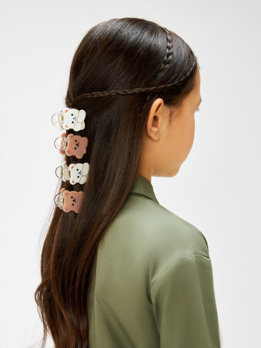 20206320492 Набор из 4 заколок для волос дет. Lynn цветной