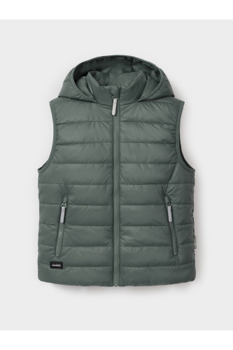 ВК 35021_3 ГР_темно-зеленый Жилет